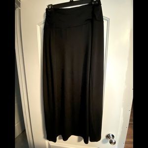 AN) NWOT Molly & Isadora Black Maxi Skirt 3X